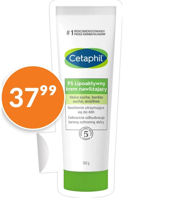 Cetaphil PS, lipoaktywny krem nawilżający, 100 g